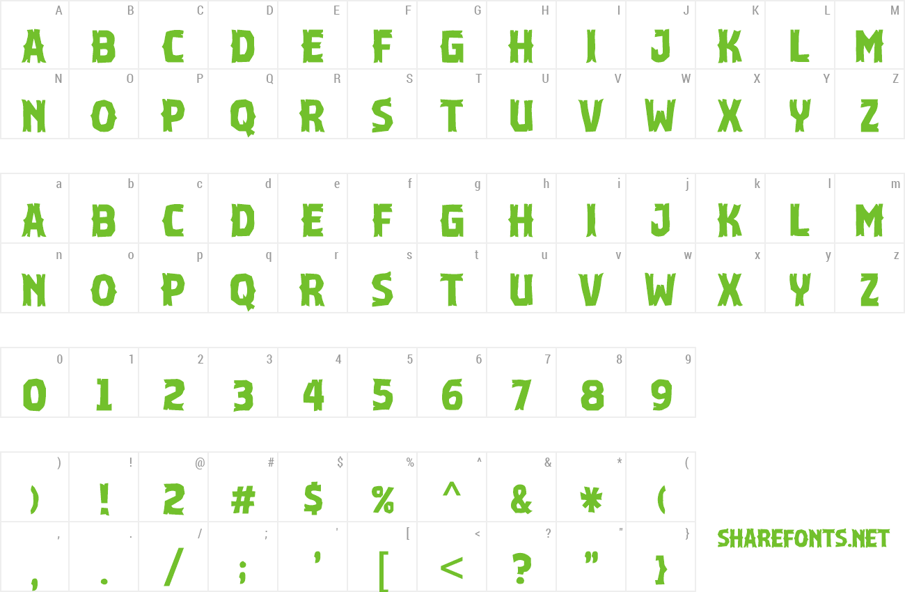 Font Throne of Shadows preview